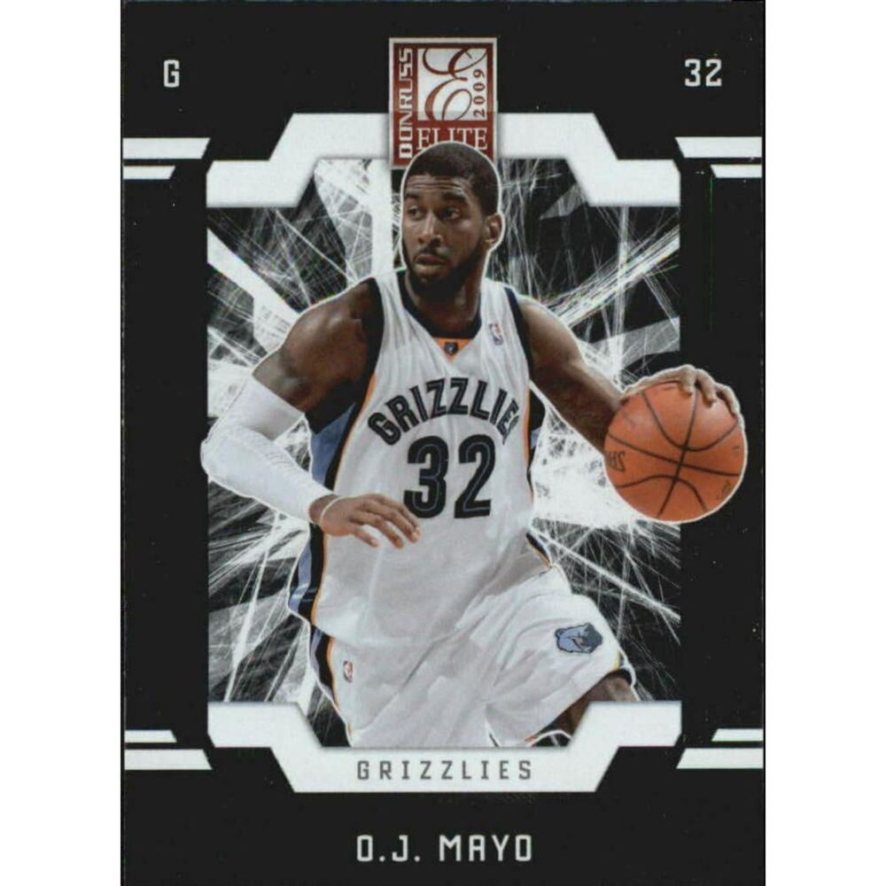 2009 Donruss Elite Basketball Card - #54 O J Mayo